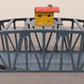 American Flyer 750 Vintage S Metal Trestle Bridge with Lighted House on Top VG