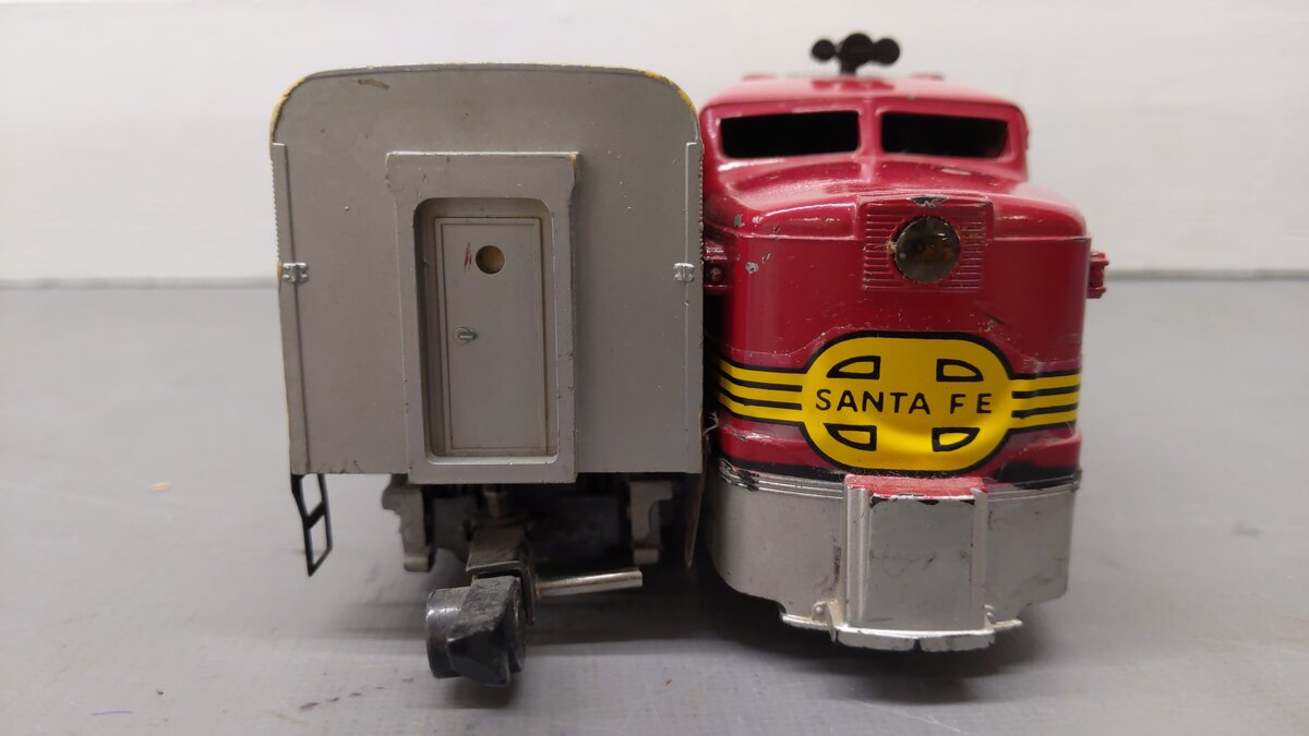 American Flyer 360 Vintage S Santa Fe PA-1AB Diesel Locomotive Set VG