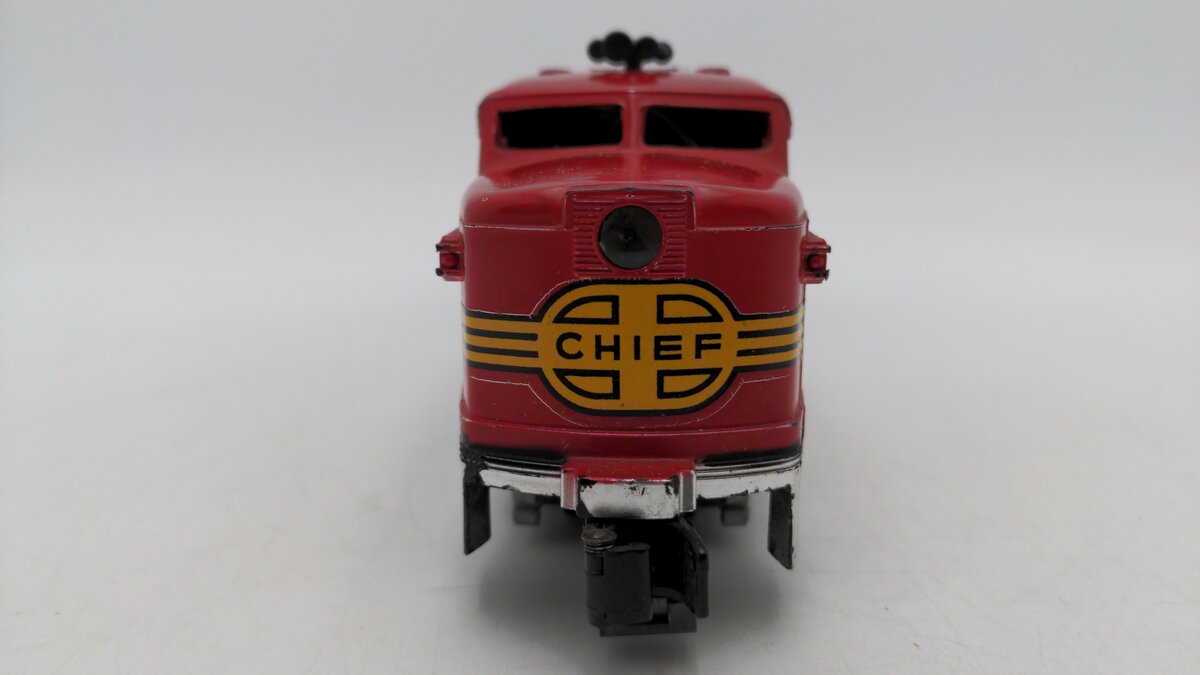 American Flyer 470 Vintage S Santa Fe Powered A Unit Diesel Locomotive VG