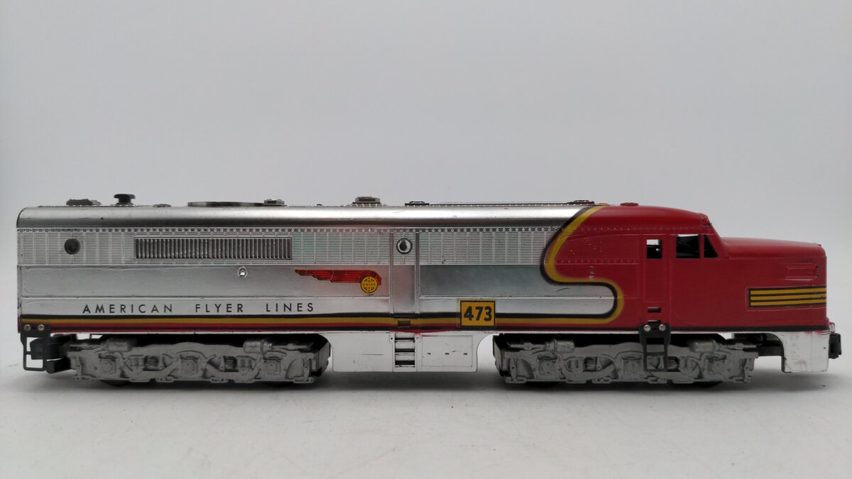American Flyer 473 Vintage S PA-1 Non-Powered A Unit Diesel Locomotive VG