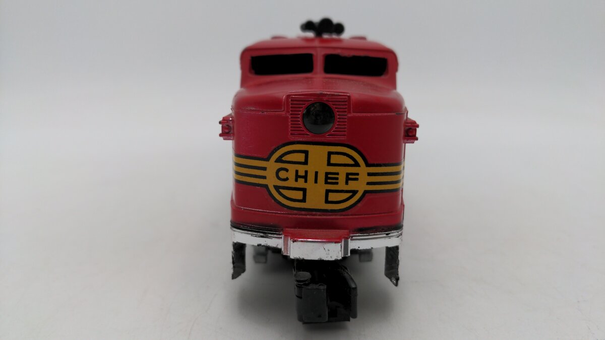 American Flyer 470 Vintage S Santa Fe Powered A Unit Diesel Locomotive VG