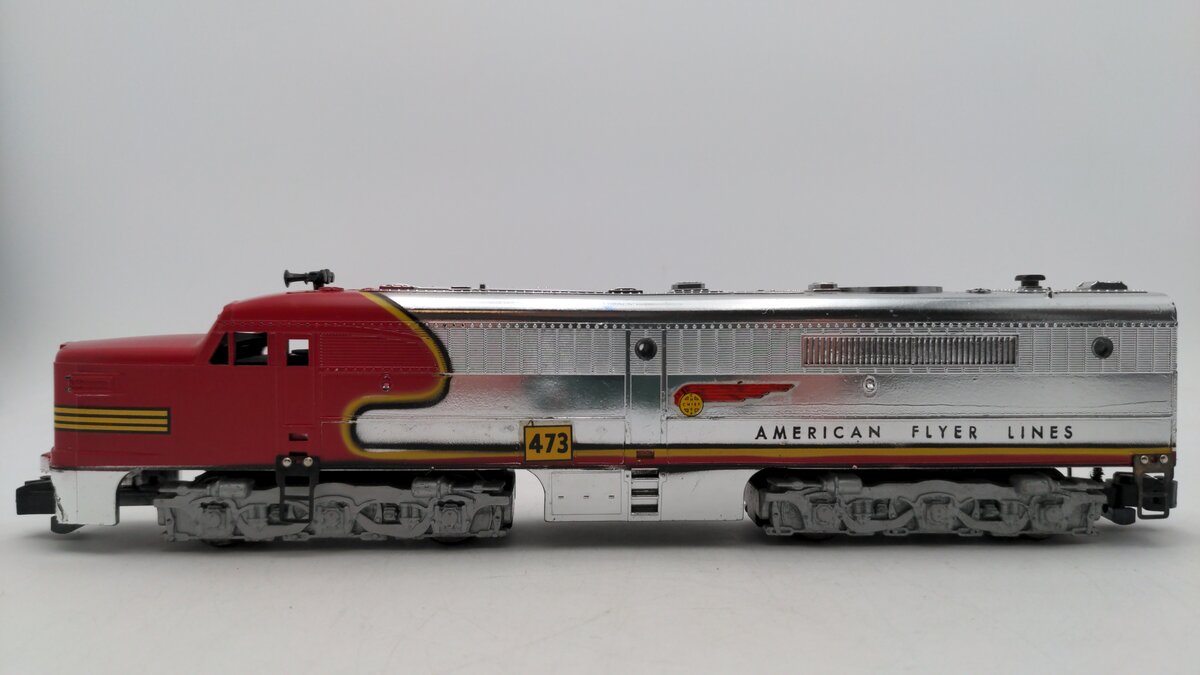 American Flyer 473 Vintage S PA-1 Non-Powered A Unit Diesel Locomotive VG