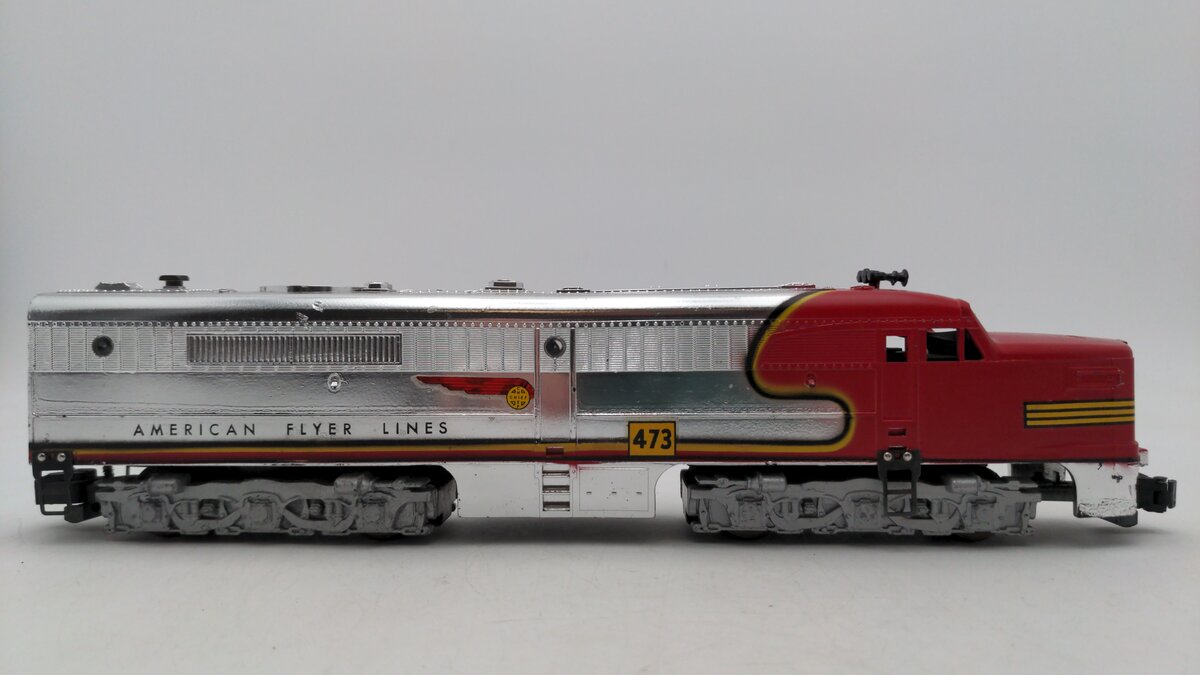 American Flyer 473 Vintage S PA-1 Non-Powered A Unit Diesel Locomotive VG