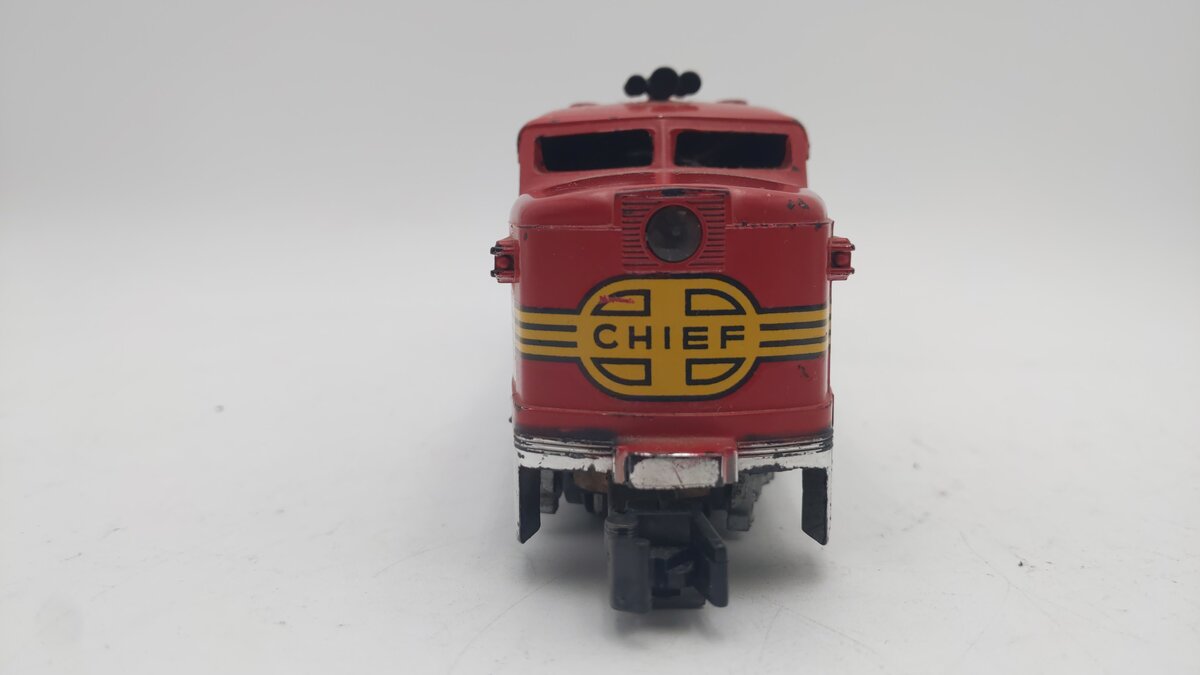 American Flyer 470 Vintage S Santa Fe Powered A Unit Diesel Locomotive VG
