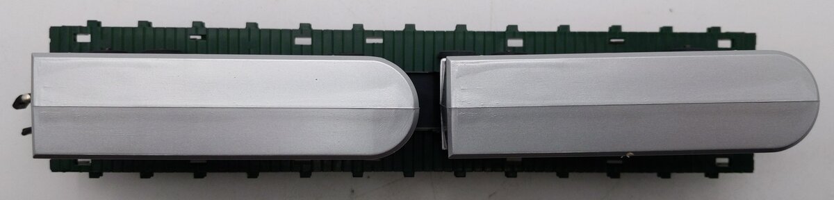 American Flyer 4-9004 S Gauge Southern Flatcar with Trailers LN/Box