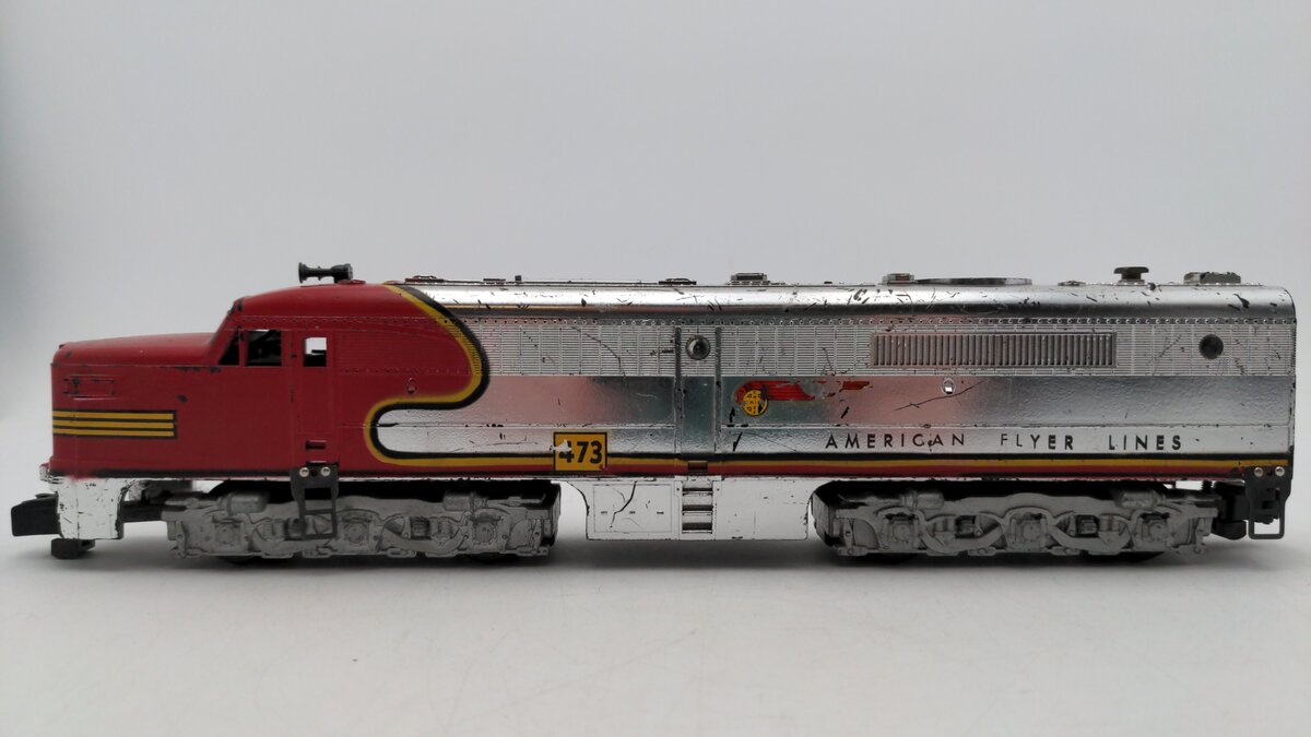 American Flyer 473 Vintage S PA-1 Non-Powered A Unit Diesel Locomotive VG