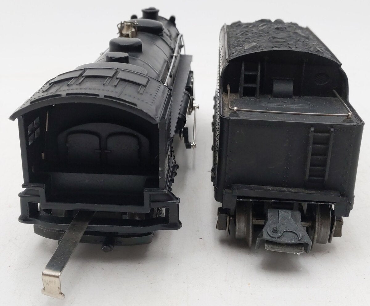 Lionel 1666 Vintage O 2-6-2 Die-Cast Steam Locomotive & 2666W Tender VG