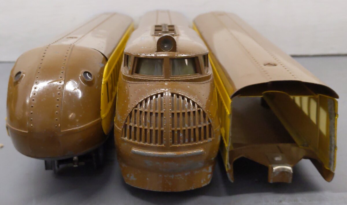 Lionel 752E Vintage O Prewar Union Pacific M10000 Streamliner Set VG/Box