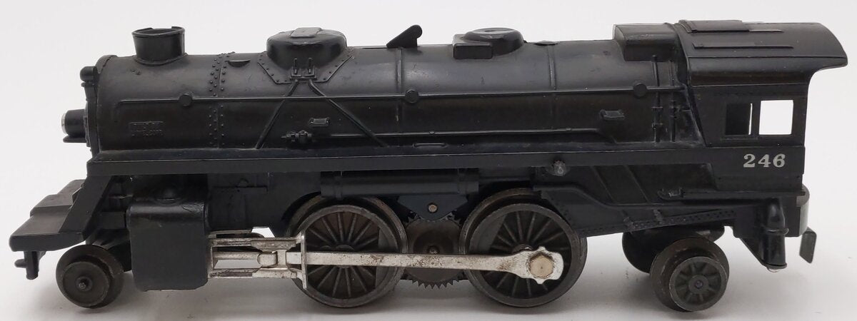 Lionel 246 Vintage O 2-4-2 Plastic Scout Steam Locomotive EX