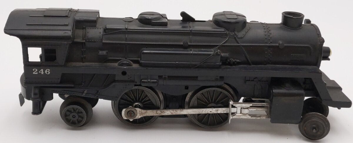 Lionel 246 Vintage O 2-4-2 Plastic Scout Steam Locomotive EX