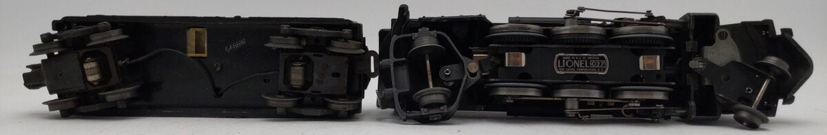 Lionel 2026 Vintage O 2-6-4 Die-Cast Steam Locomotive w/ 6466W Tender VG