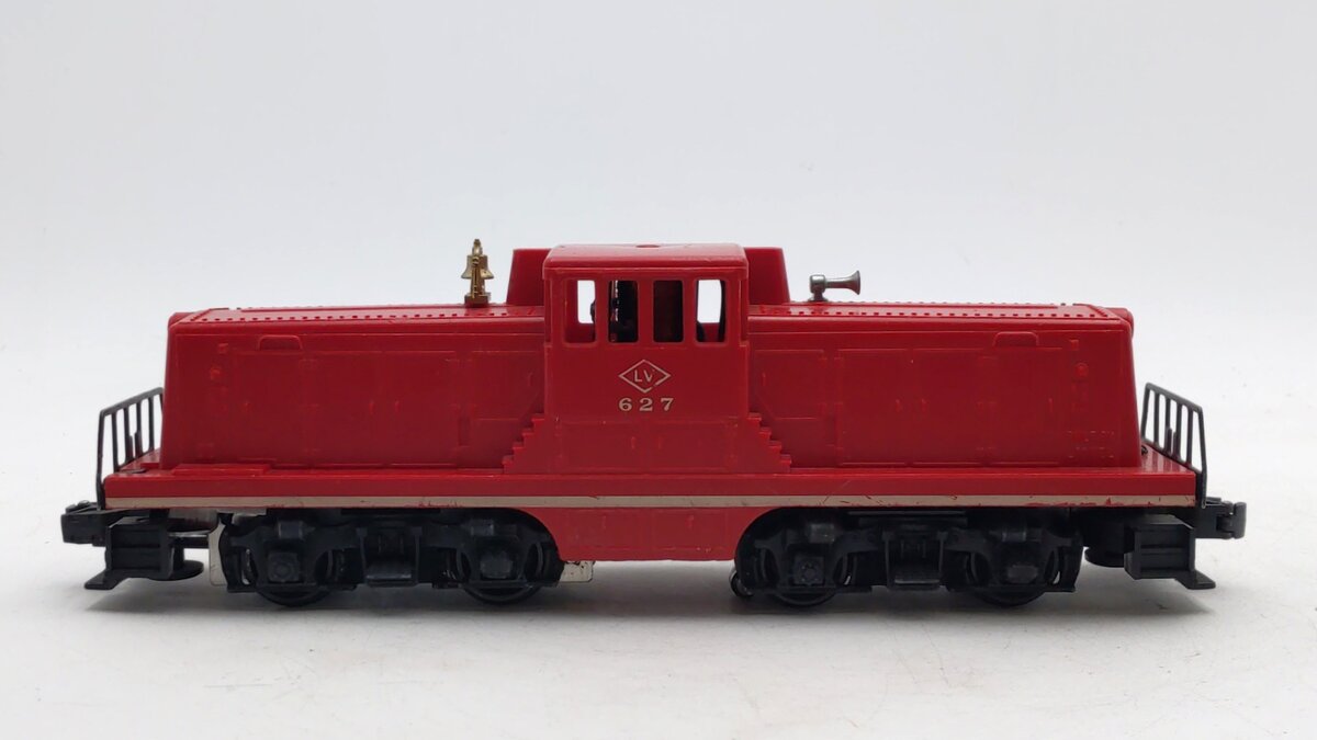 Lionel 627 Vintage O Gauge Lehigh Valley 44 Ton Diesel Locomotive VG