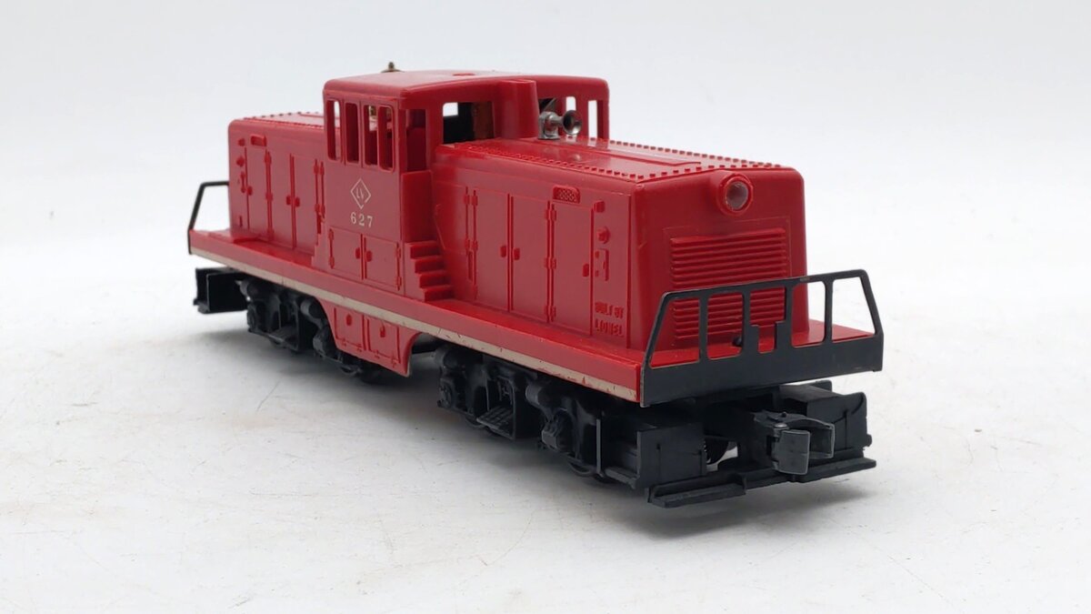 Lionel 627 Vintage O Gauge Lehigh Valley 44 Ton Diesel Locomotive VG