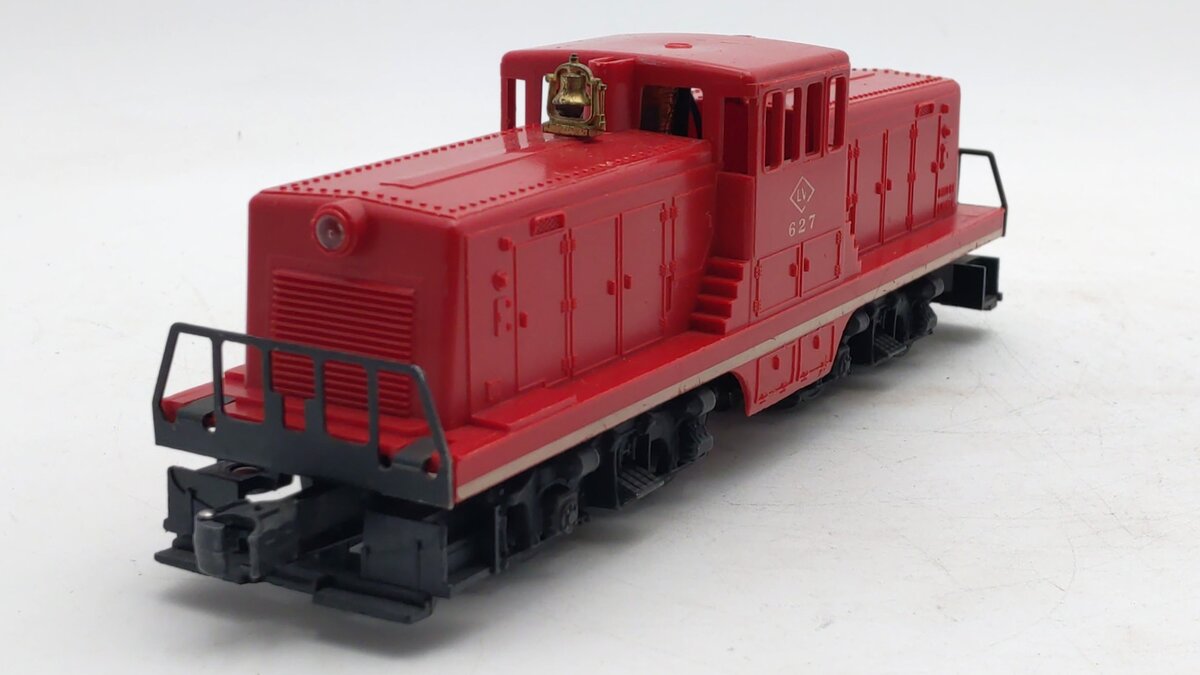 Lionel 627 Vintage O Gauge Lehigh Valley 44 Ton Diesel Locomotive VG