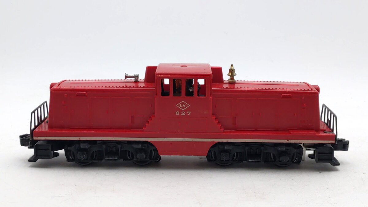 Lionel 627 Vintage O Gauge Lehigh Valley 44 Ton Diesel Locomotive VG
