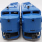 Lionel 205 Vintage O Missouri Pacific Alco AA Diesel Locomotive Set VG
