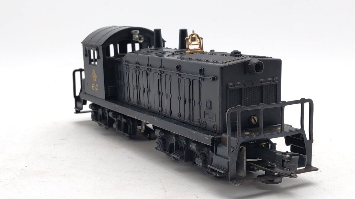 Lionel 610 Vintage O Gauge Erie NW-2 Powered Diesel Switcher Locomotive VG