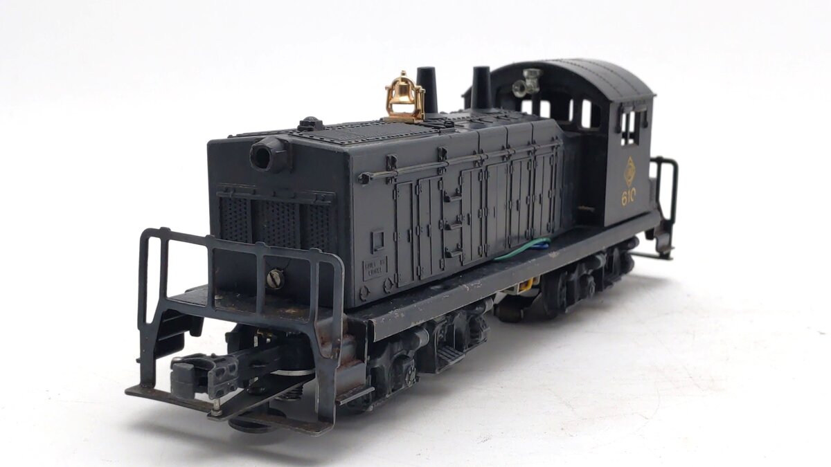 Lionel 610 Vintage O Gauge Erie NW-2 Powered Diesel Switcher Locomotive VG