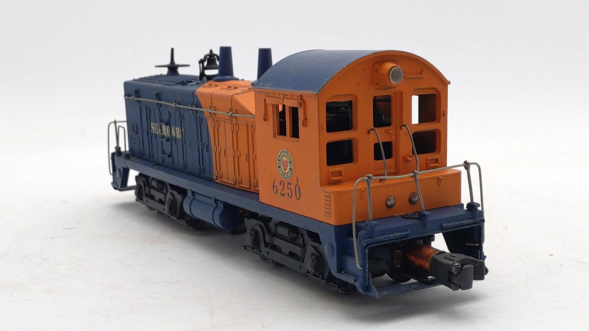 Lionel 6250 Vintage O Seaboard NW-2 Powered Diesel Locomotive VG