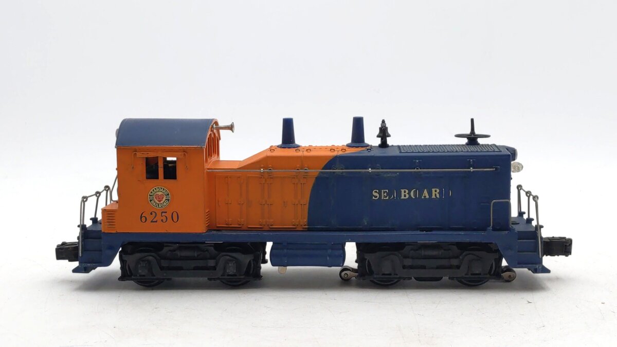 Lionel 6250 Vintage O Seaboard NW-2 Powered Diesel Locomotive VG