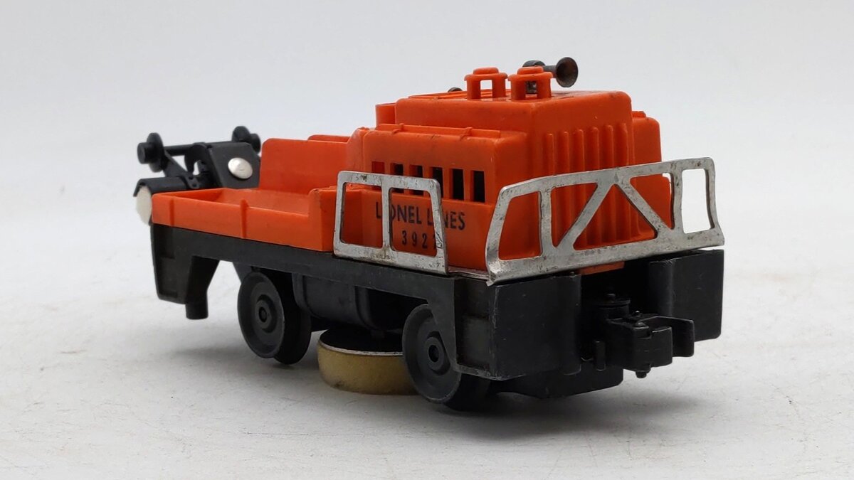 Lionel 3927 O Vintage Postwar Motorized Track Cleaner Car #3927 VG