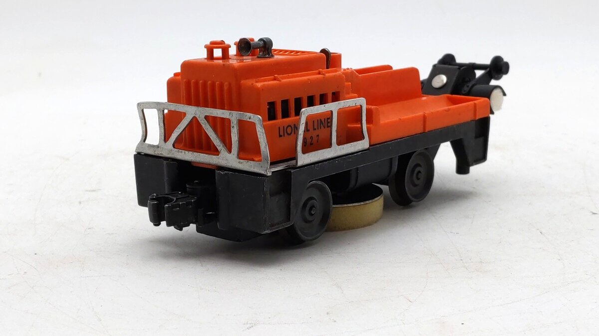 Lionel 3927 O Vintage Postwar Motorized Track Cleaner Car #3927 VG
