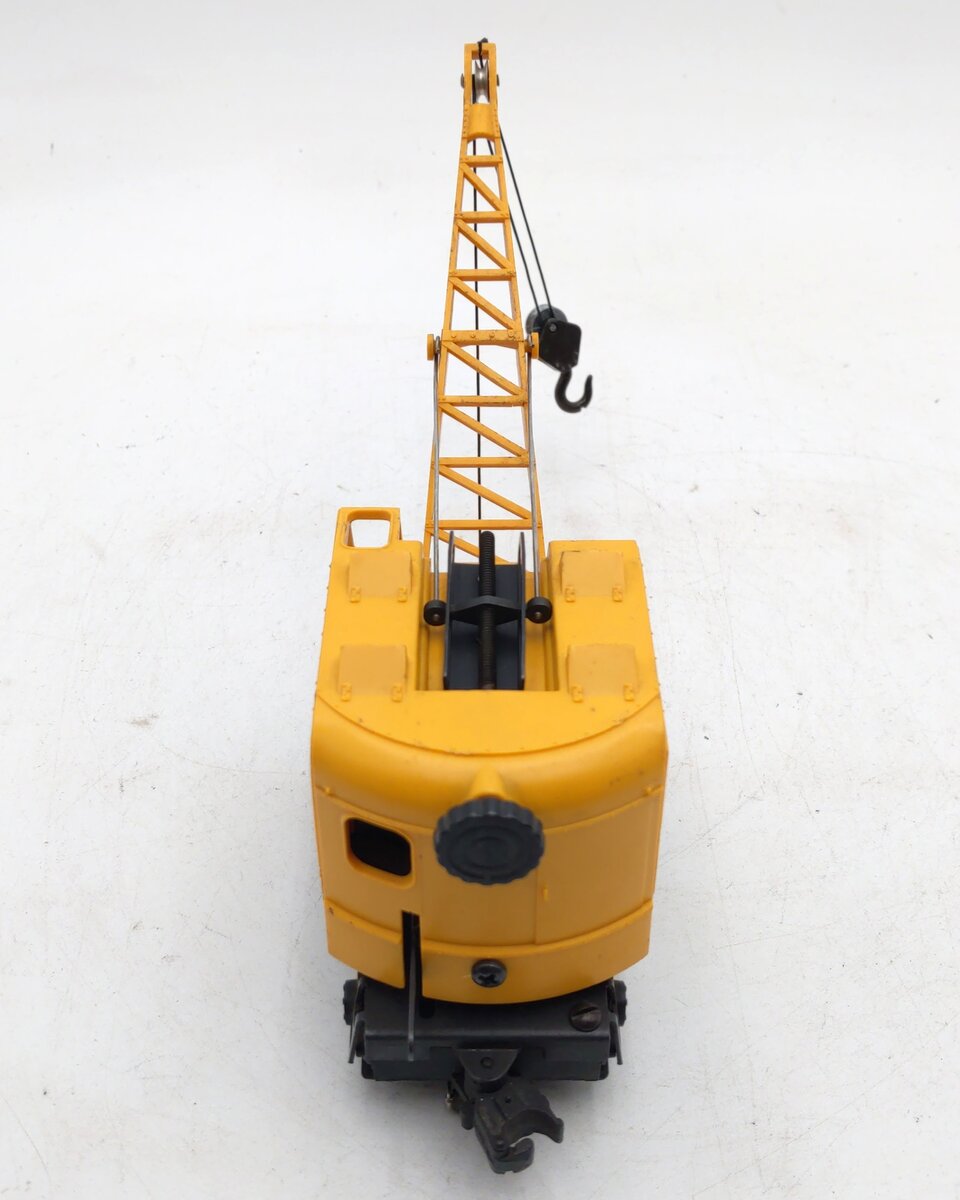Lionel 3360 Vintage O Gauge Postwar Operating Burro Crane Car EX