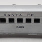Lionel 2405 Vintage O Santa Fe Passenger Car VG