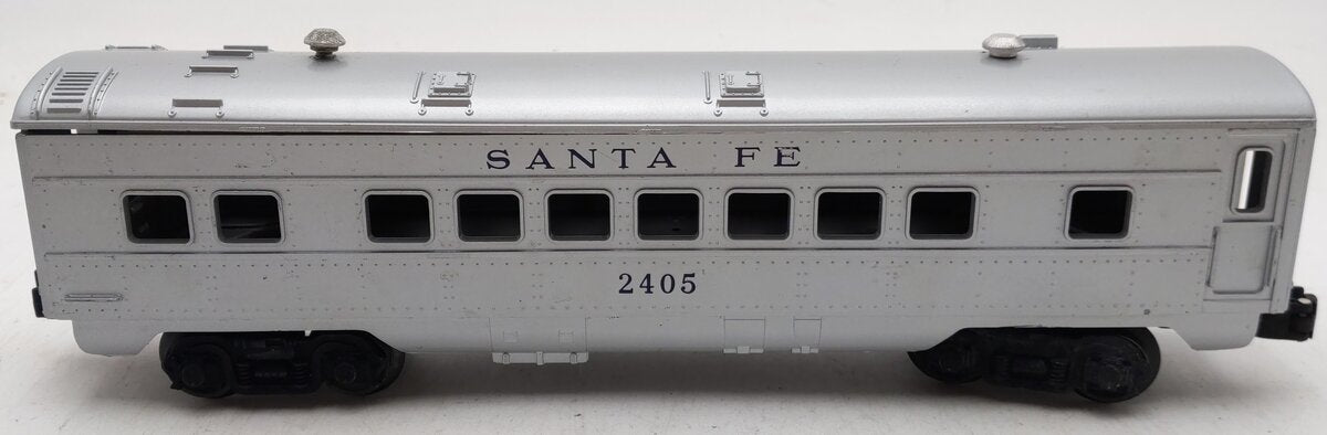Lionel 2405 Vintage O Santa Fe Passenger Car VG