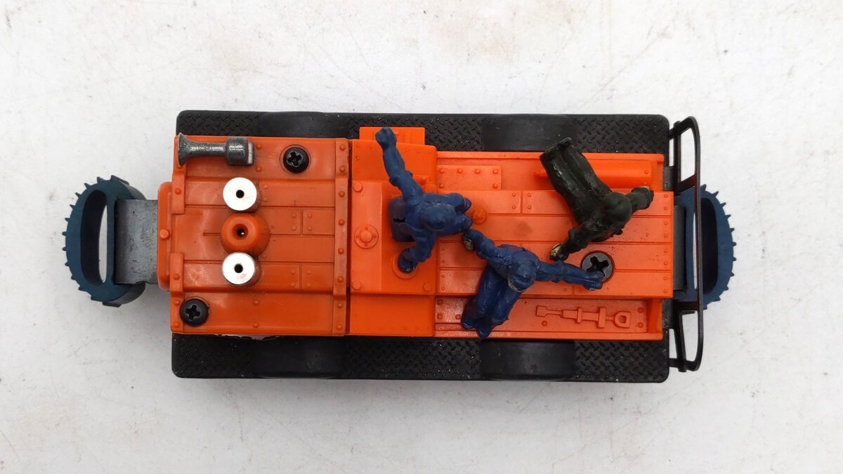Lionel 50 Vintage O Gauge Postwar Motorized Gang Car w/3 Figures VG
