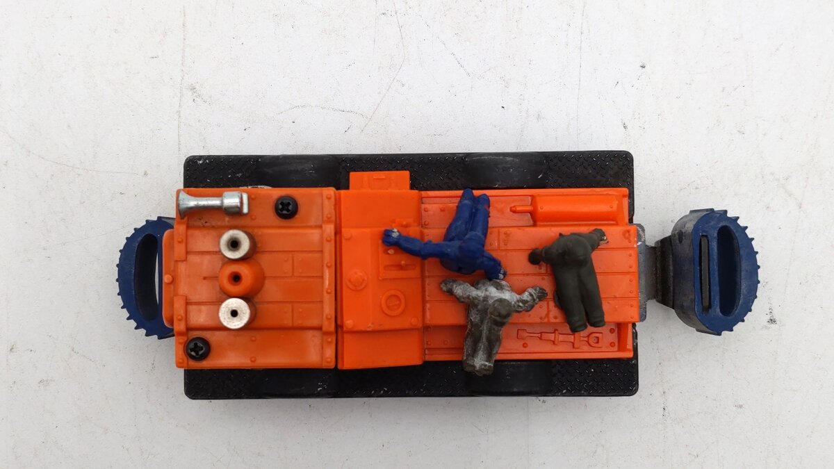 Lionel 50 Vintage O Gauge Postwar Motorized Gang Car w/3 Figures VG