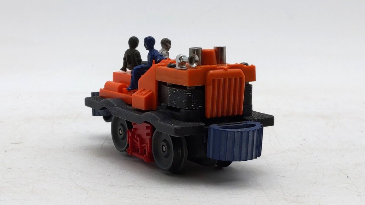 Lionel 50 Vintage O Gauge Postwar Motorized Gang Car w/3 Figures VG