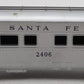 Lionel 2406 Vintage O Santa Fe Observation Passenger Car VG