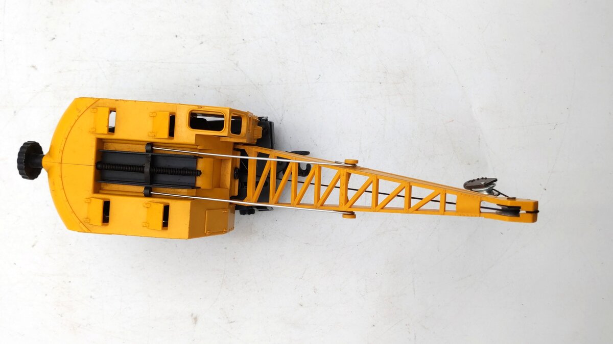 Lionel 3360 Vintage O Gauge Postwar Operating Burro Crane Car VG