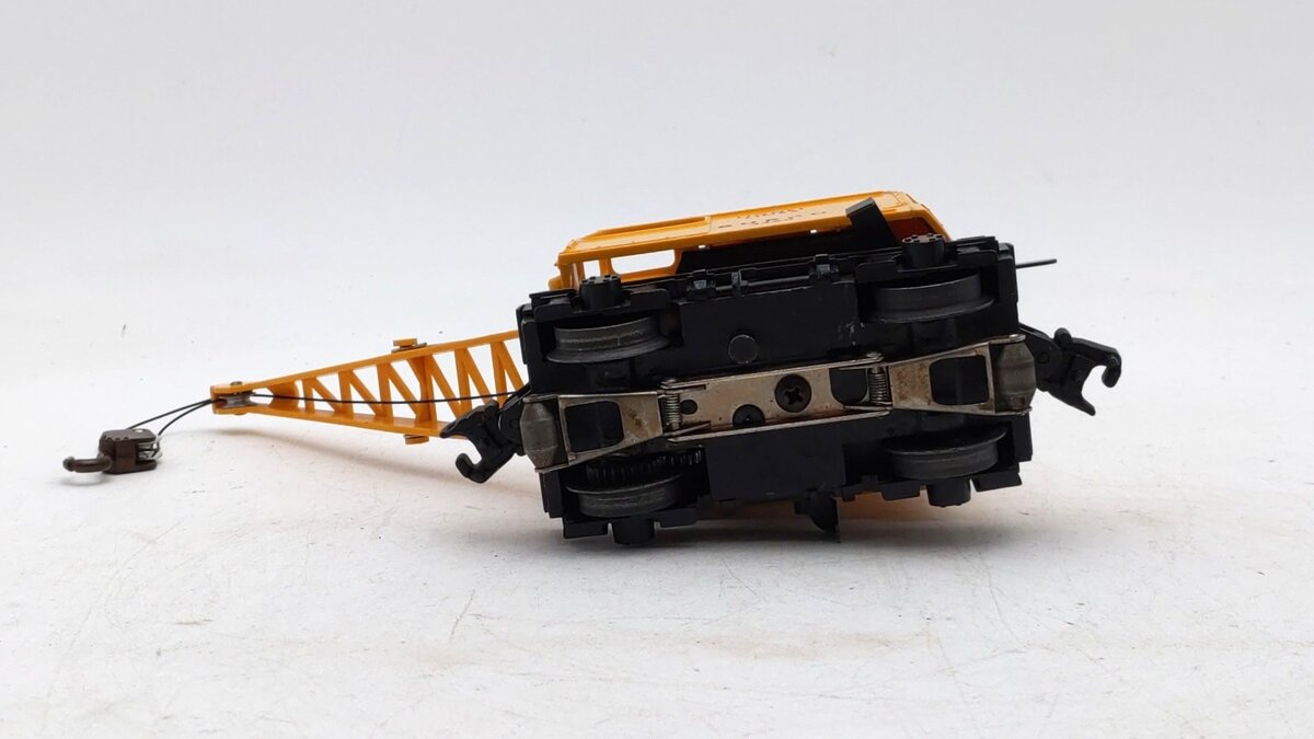 Lionel 3360 Vintage O Gauge Postwar Operating Burro Crane Car VG