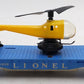 Lionel 3409 Vintage O Helicopter Launching Car VG