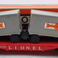 Lionel 6430 Vintage O Flatcar with 2 Gray Cooper Jarrett Trailer Vans VG/Box