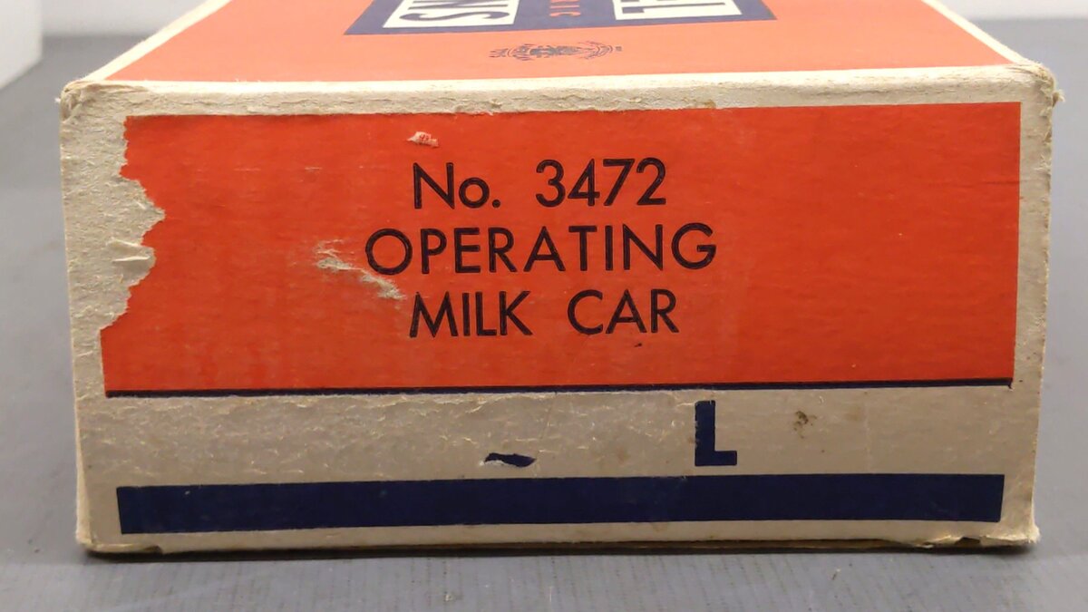 Lionel Vintage O Gauge Postwar Operating Milk Car & Cattle Car: 3472 & 3656 [2] VG