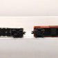 Lionel Vintage O Gauge Postwar Operating Milk Car & Cattle Car: 3472 & 3656 [2] VG