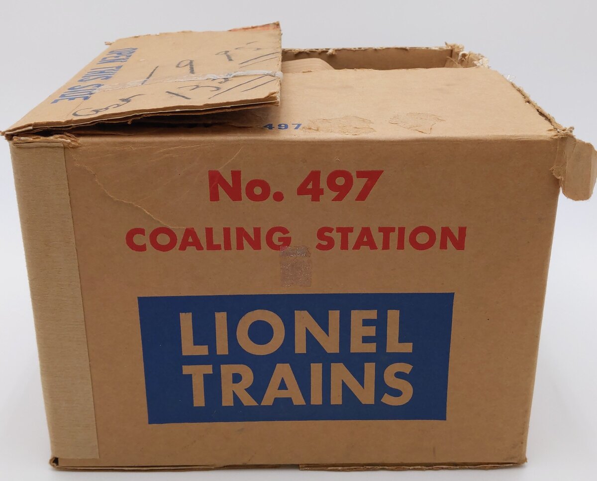 Lionel 497 Vintage O Operating Coaling Station EX/Box