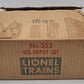 Lionel 352 Vintage O Operating Icing Station VG/Box