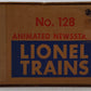 Lionel 128 Vintage O Animated Newsstand VG/Box