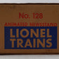 Lionel 128 Vintage O Animated Newsstand VG/Box