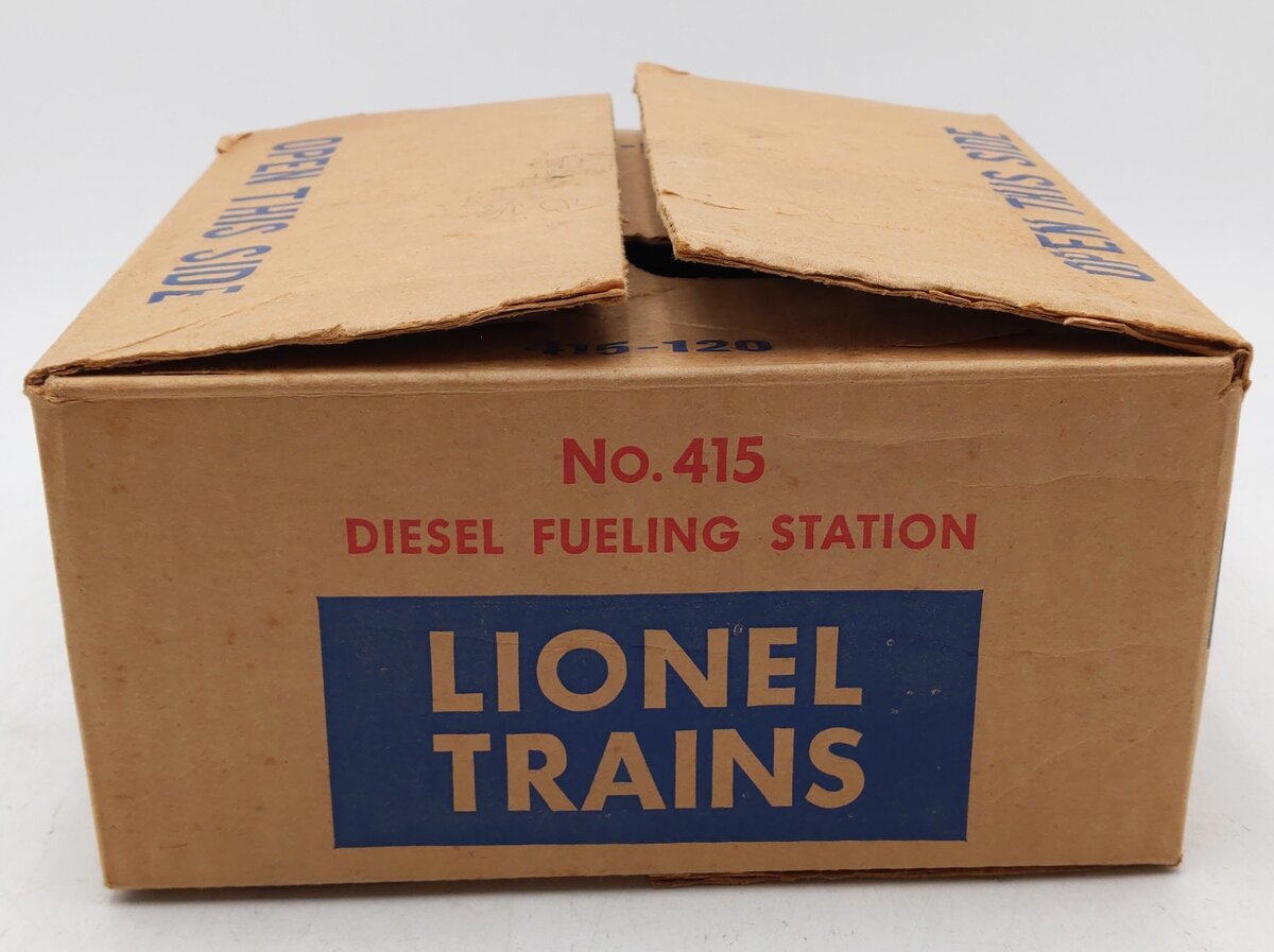 Lionel 415 Vintage O Postwar Diesel Fueling Station/Box