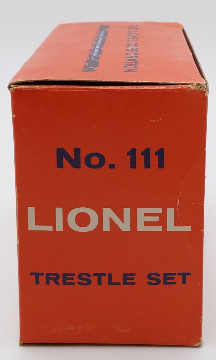 Lionel 111 Vintage O Elevated Trestle Set EX/Box