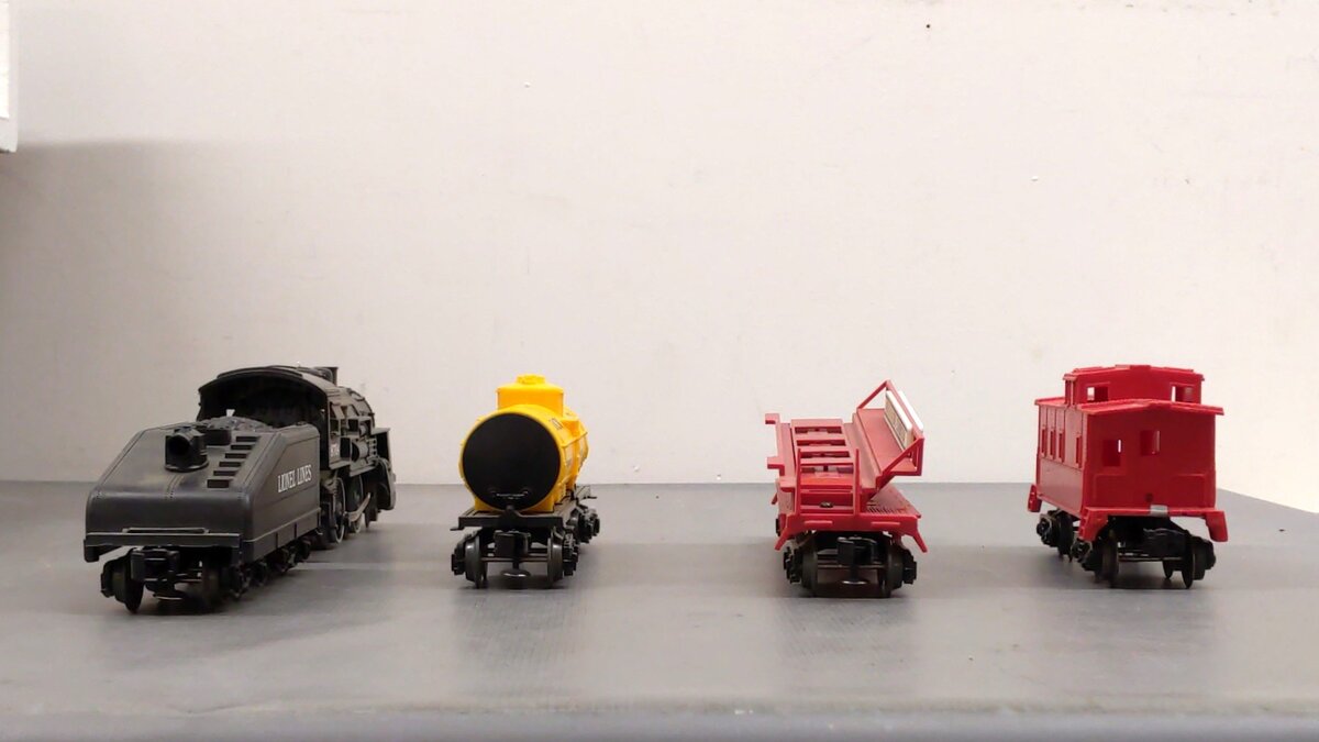 Lionel 6-11771 Micro Racers Express O Gauge Steam Train Set VG/Box