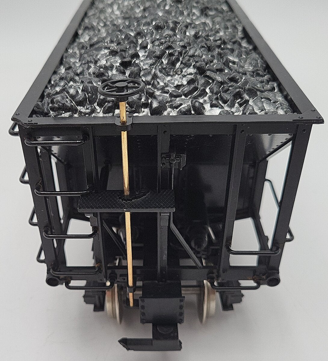 LGB 43760 Rio Grande 2 Bay Hopper- Metal Wheels VG/Box