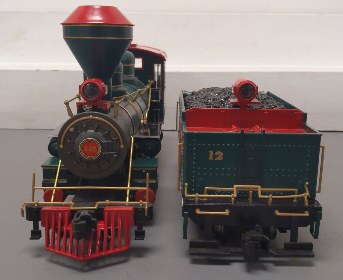Bachmann 90037 Night Before Christmas G Gauge Steam Starter Train Set EX/Box