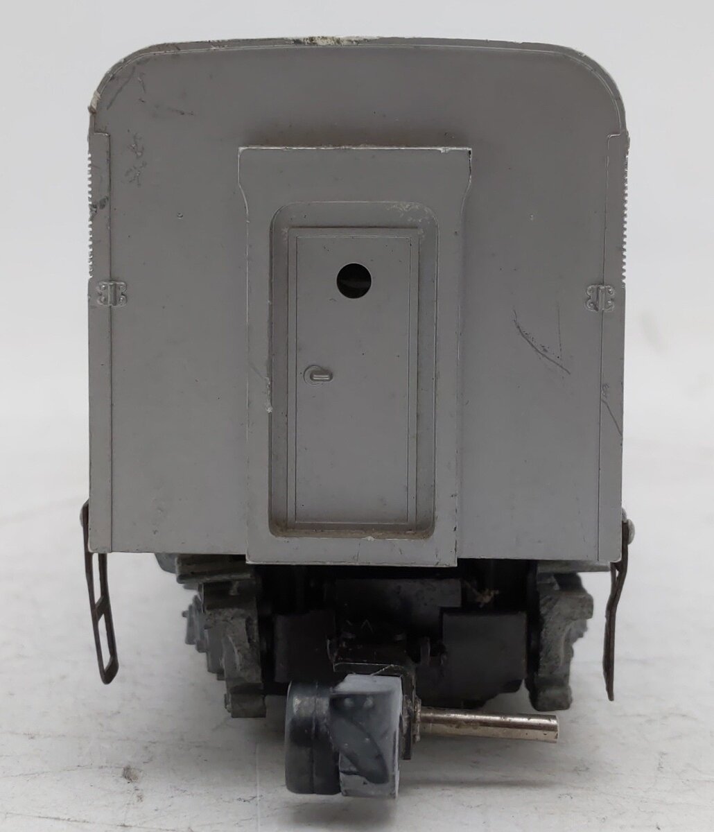 American Flyer 361 Vintage S Santa Fe Silver B Unit Diesel Locomotive  VG