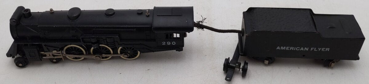 American Flyer 290 Vintage S 4-6-2 Die-Cast Steam Locomotive & Tender